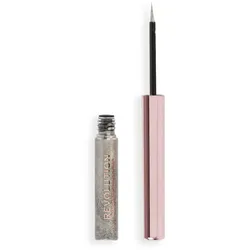 REVOLUTION Super Flick Liquid Black Eyeliner 2.4 ml Grau 