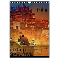 Calvendo india RETROspective - Indien Kalender (Wandkalender 2026 DIN