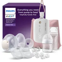 Philips Hands-free - Starter-Set mit elektrischer Doppelmilchpumpe - SCD553/11