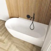 rivea Izumi Eckbadewanne 166 x 80 cm (BR0073WH)
