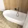 rivea Izumi Eckbadewanne 166 x 80 cm (BR0073WH)