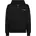 Kapuzensweatjacke Herren Schwarz/Weiß 4XL