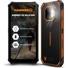 myPhone Energy X2 5G 8 GB RAM 256 GB Black/Orange