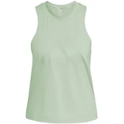 adidas Damen Tank-Top Sport-Shirt Rundhals-Shirt mit AEROREADY-Technologie Sport-Top Fitness-Shirt HK6966 Hellgrün - L