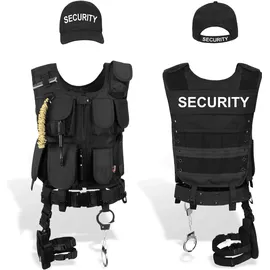 Normani SWAT Polizei Kostüm Herren 3XL