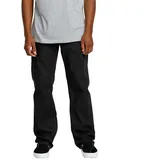 Volcom Kinkade Gerader Schnitt Schwarz 28