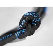 Mascot Schnürsenkel 120 cm Schwarz/Kornblau