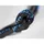 Mascot Schnürsenkel 120 cm Schwarz/Kornblau