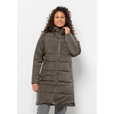Jack Wolfskin Eisbach Coat Women L cold coffee cold coffee