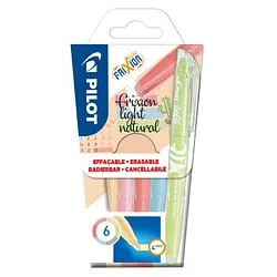 PILOT FriXion Light Natura Textmarker farbsortiert, 6 St.