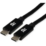 Roline USB-C 2 m Schwarz