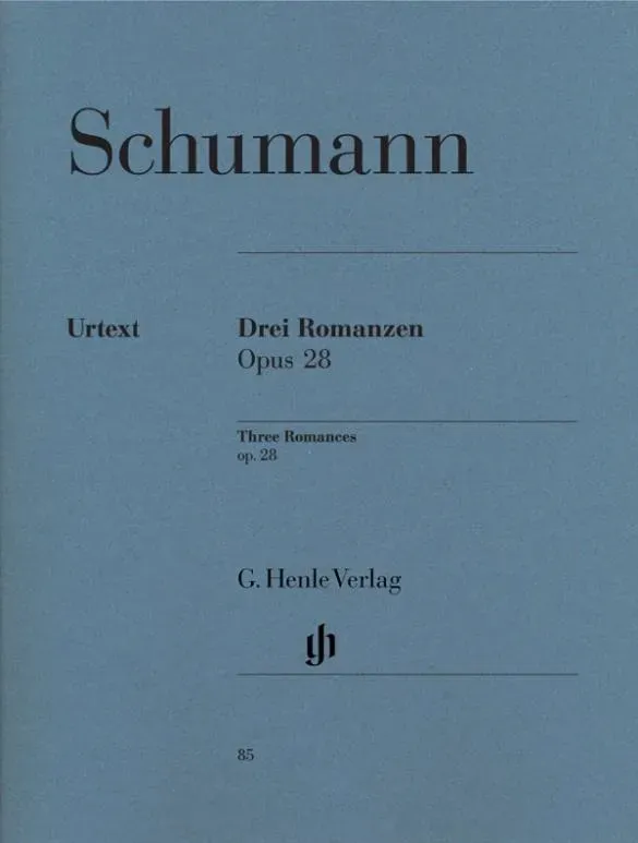 3 Romanzen Op.28  Klavier - Robert Schumann - Drei Romanzen op. 28  Kartoniert (TB)