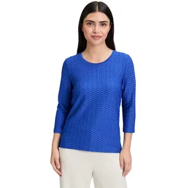 Betty Barclay Basic Shirt mit Rundhalsausschnitt in Adria | Gr.: 42