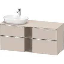 Duravit D-Neo Konsolenwaschtischunterbau wandhängend Taupe Matt 1400x550x664 mm - DE4970L10910000 DE4970L10910000