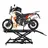 Trutzholm Motorradhebebühne hydraulisch 560 kg Breite 60 cm schwarz