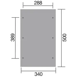Weka Einzel 611 2,88 x 3,89 m kdi