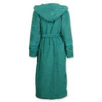 PiP Studio Bademantel Soft Zellige Bathrobe Green S Grün 100% Cotton, terry, 450 GSM S, Bademantel Damen und Herren Morgenmantel Frottee