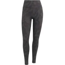 adidas Damen, Tights, All Me Print 7/8, Leggings, charcoal/black, XS