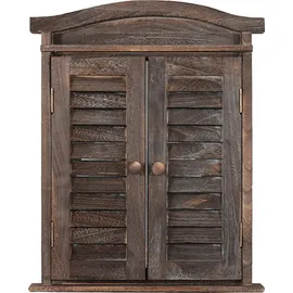 Mendler Wandspiegel 53 x 42 cm Braun