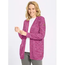 Sieh an! Long-Strickjacke mehrfarbig 46