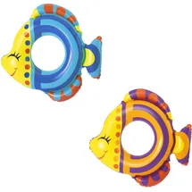 BESTWAY Schwimmring, Happy Fish, 81 x 76 cm, sortiert