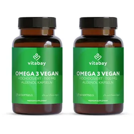 Vitabay Omega 3 Vegan Kapseln 120 St.
