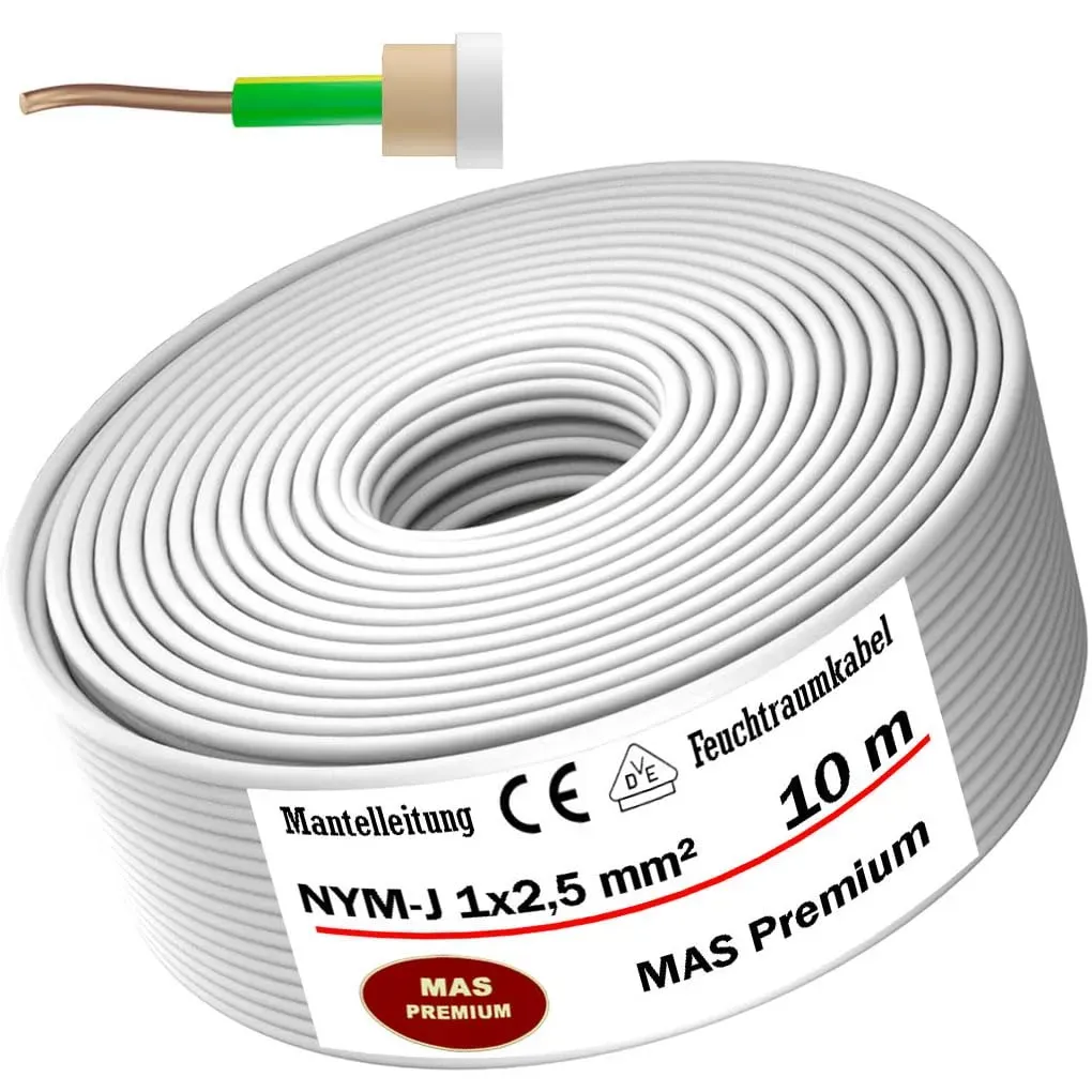 10m nym-j kabel 3x10mm2