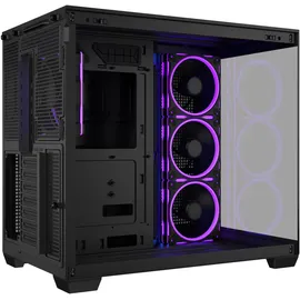 Asus A32 PLUS TG ARGB ATX Midi-Tower Gaming Gehäuse Schwarz