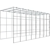 Gabiona C-Ring-Gabione-Anbaukorb Typ 4 40 x 80 x 30 cm Maschenw 10 x 10 cm