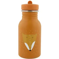 Trixie - Edelstahl Trinkflasche Kinder Trinkflasche Fuchs 350ml, Gelb