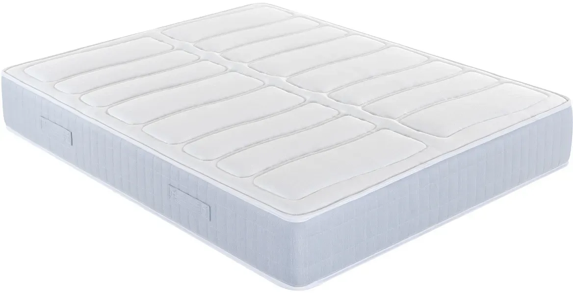 Matelas 160x200 cm à ressorts ensachés avec accueil mousse à mémoire de forme 25 cm BEN