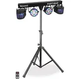 Beamz Partybar 2 LED Scheinwerfer, Schwarz