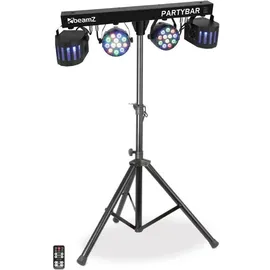 Beamz Partybar 2 LED Scheinwerfer, Schwarz