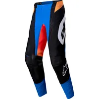 Alpinestars Techstar Melt Textilhose - Blau/Schwarz/Orange / 38