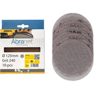 Mirka Abranet Ø:125mm Grip P240 10 pcs