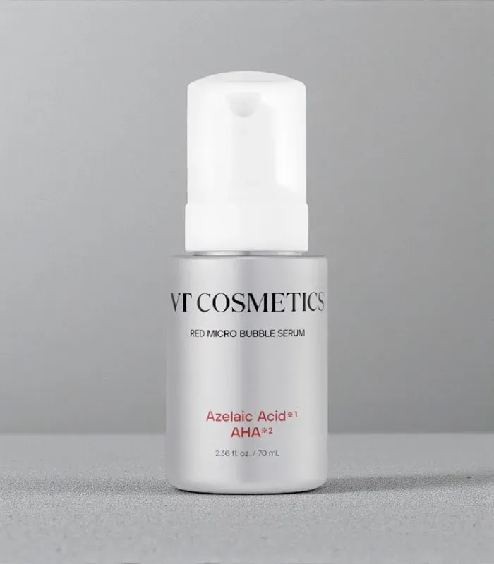VT Cosmetics AZ AHA Red Micro Bubble Serum – klärendes Serum 70ml