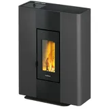 FreePoint Pelletofen ROXY  (2,7 kW - 7 kW, Raumheizvermögen: 65 m3 - 168 m3, 0,6 kg/h - 1,7 kg/h, Farbe Verkleidung: Anthrazit, Mit Standfuß)
