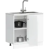 vidaXL Unterschrank Kalmar 0 x 0 x 0 cm Weiß