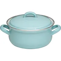 RIESS Kasserolle mit Deckel Ø16cm 1,2L Nature Green Light