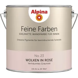 Alpina Feine Farben 2,5 l No. 23 wolken in rosé