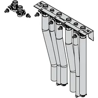 Viessmann Montagehilfe Kompaktgerät für zwei Heiz-/Kühlkreise - Aufputzinstallation nach