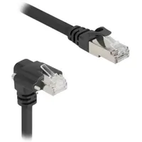 DeLock 80922 RJ45 Netzwerkkabel, Patchkabel Cat.6, S/FTP, mit Schrauben,
