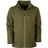 Forsberg Petrusk Softshelljacke olivgrün/schwarz M