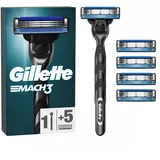 Gillette Mach3 Systemklingen mit Handstück 5 St Männer