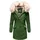 Navahoo Damen stylischer Wintermantel Winterparka mit Kunstfell-Kapuze Cristal