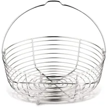 Lagostina Drahtkorb, Zubehör für Schnellkochtopf Inhalt 5/6 Liter, Edelstahl, Durchmesser 19 cm