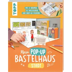 TOPP 29052 Mein Pop-up Bastelhaus-Stadt