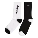 Mister Tee Zodiac Socken 2-Paar Weiß 43-46