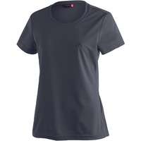 Maier Sports Waltraud einfarbiges Kurzarm Piqué-Shirt, Night Sky, 36