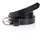 Tom Tailor Damengürtel Leder 1,5 cm schwarz 100